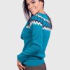 Aqua Island Alpaca Sweater for Women