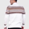 Turtleneck White Alpaca Sweater for Men