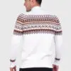 Turtleneck White Alpaca Sweater for Men