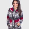 Women’s Hoddie Pink Soft Alpaca Sweater