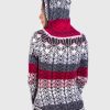 Women’s Hoddie Pink Soft Alpaca Sweater