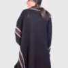 Collar Black Soft Alpaca Poncho “Unay”