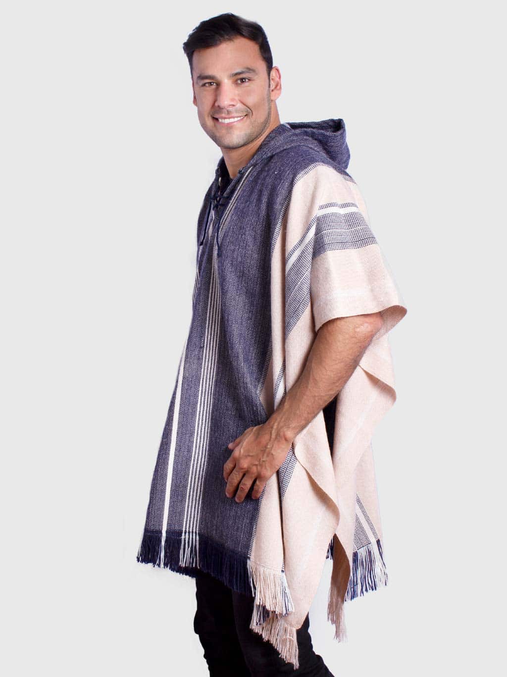 poncho sweater men