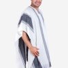 INTI ALPACA Poncho for Men in Alpaca Wool with V Neck Austin