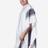 INTI ALPACA Poncho for Men in Alpaca Wool with V Neck Austin