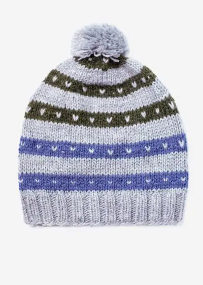 Beanie Alpaca Hat Hand knit for Women