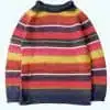 Kid Boy Multicolored Soft Alpaca Sweater