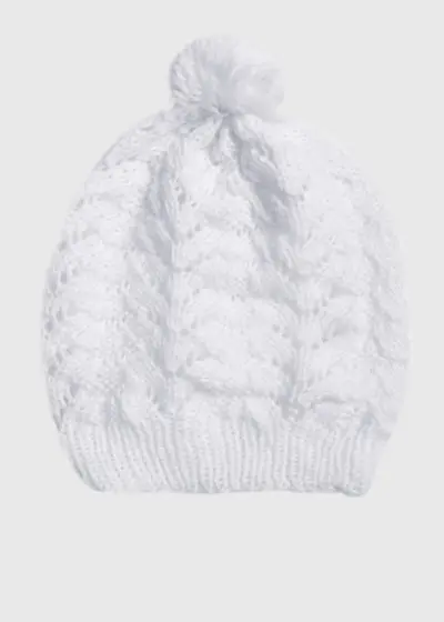 Hand Knit Soft Alpaca Hat “Curaray”