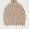 Hand Knit Soft Alpaca Hat “Tambo” - Beige