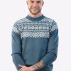 INTI0203 Intialpaca Mens Fair Isle Sweater Annapurna