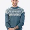 INTI0203 Intialpaca Mens Fair Isle Sweater Annapurna