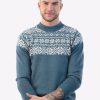 INTI0203 Intialpaca Mens Fair Isle Sweater Annapurna