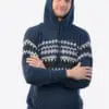 INTI0208 Intialpaca Hodded Alpaca Sweater for Men with Kangaroo Pocket