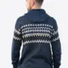 INTI0208 Intialpaca Hodded Alpaca Sweater for Men with Kangaroo Pocket