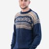 INTI0210 INTI ALPACA Norwegian Wool Sweater Knitted in Warm and Soft Alpaca Heritage - Winter Alpaca Pullover