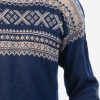 INTI0210 INTI ALPACA Norwegian Wool Sweater Knitted in Warm and Soft Alpaca Heritage - Winter Alpaca Pullover