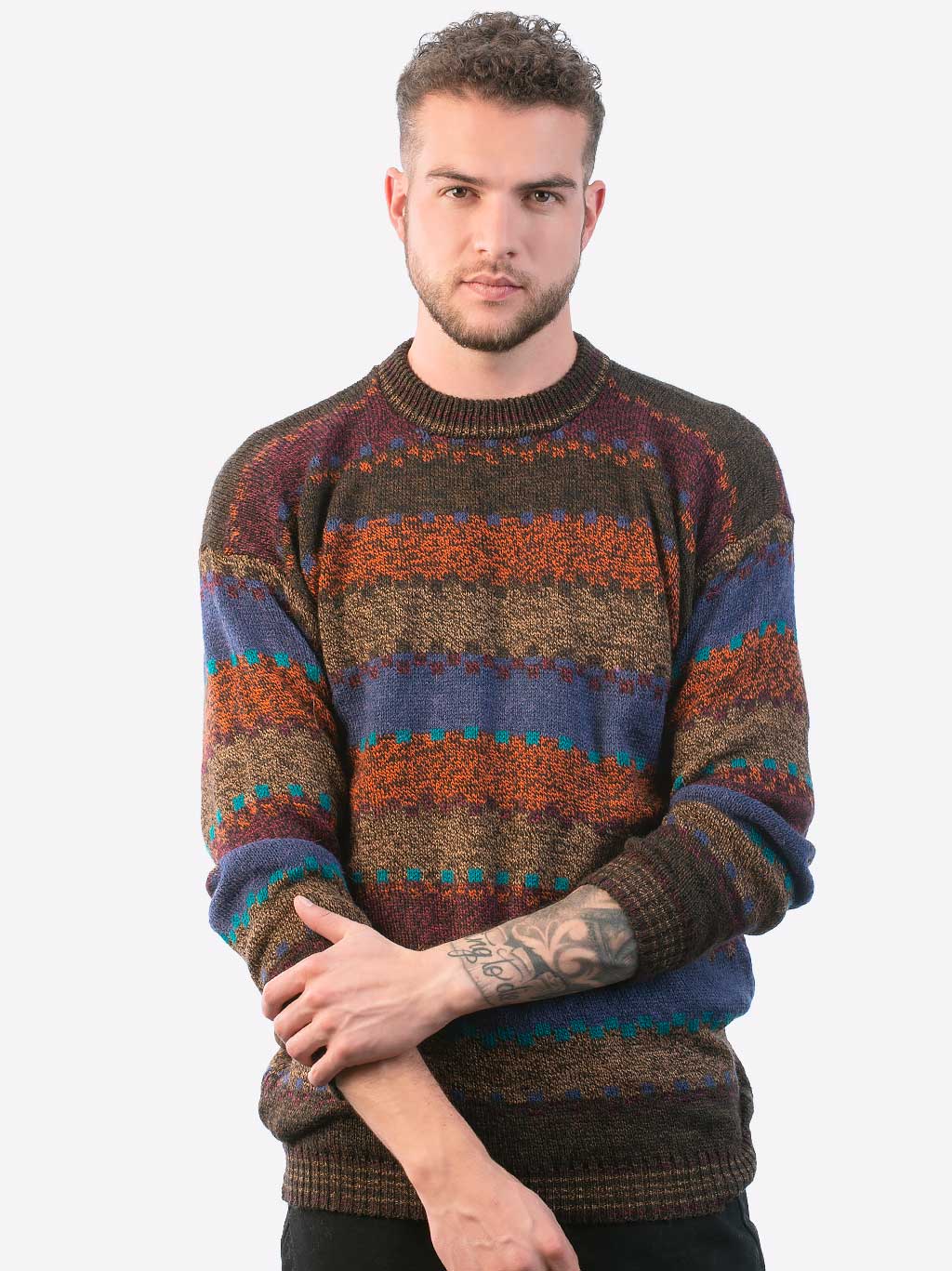 mens vintage pullover
