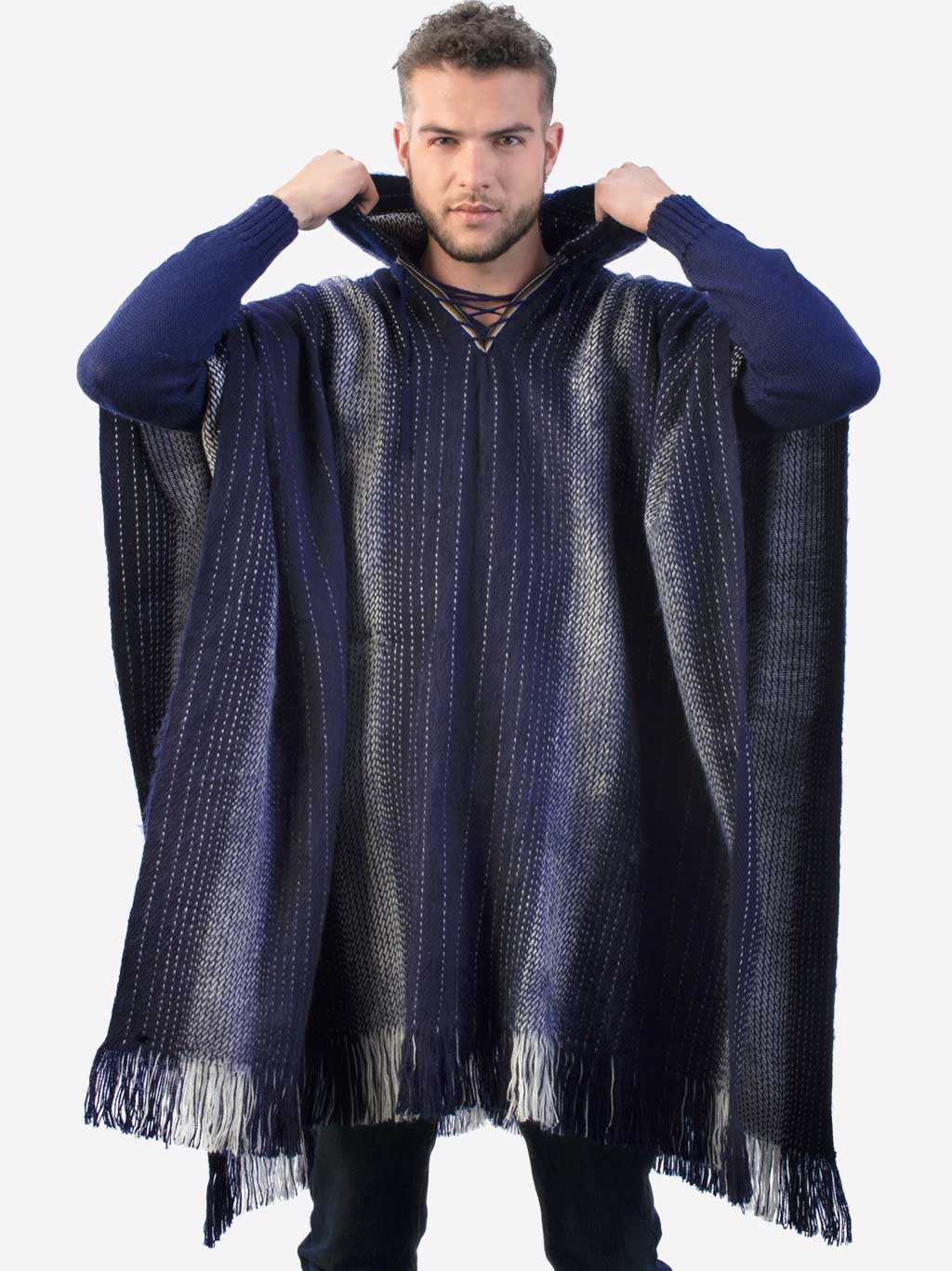 Gamboa Alpaca Poncho For Men Wool Poncho Polo Neck Mens Poncho Pancho Gamboa Alpaca Poncho For Men Wool Poncho Polo Neck Mens Poncho Pancho