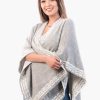 INTI0246 REVERSIBLE SHAWL RUANA FOR WOMEN YUKON