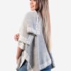 INTI0246 REVERSIBLE SHAWL RUANA FOR WOMEN YUKON