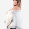 INTI0246 REVERSIBLE SHAWL RUANA FOR WOMEN YUKON
