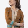INTI0252 Intialpaca Handmade Alpaca Cardigan for Women Autumn