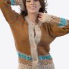 INTI0252 Intialpaca Handmade Alpaca Cardigan for Women Autumn