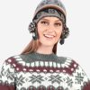 INTI0383 ALPACA PERUVIAN HAT - HAND KNITED CAP -WONDERFUL TRADITIONAL CHULLO
